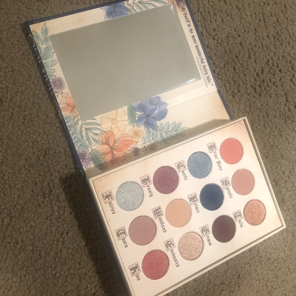 Storybook cosmetics fairytales eyeshadow palette